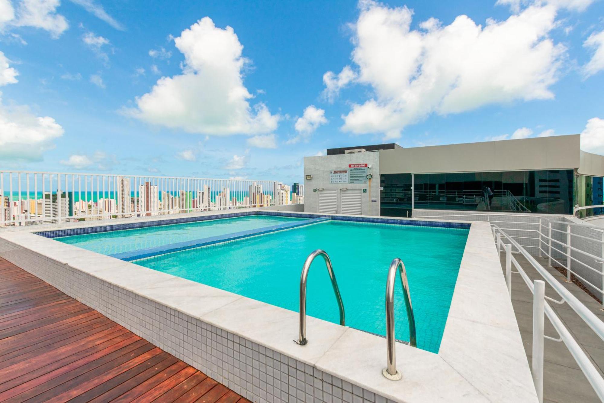 Studio Encantador - Garagem - Piscina Na Cobertura João Pessoa 외부 사진