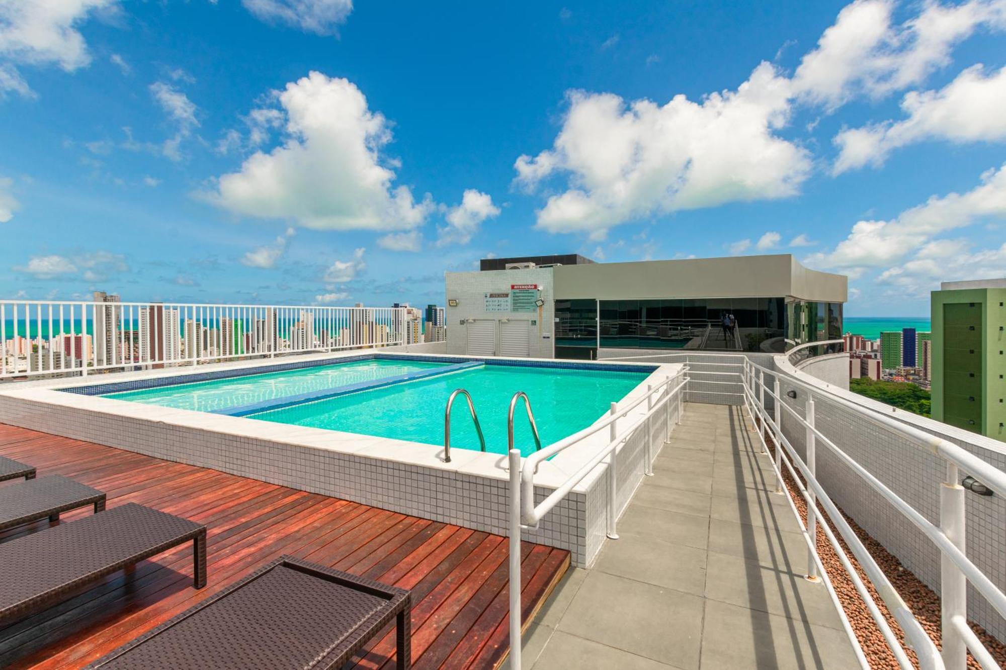 Studio Encantador - Garagem - Piscina Na Cobertura João Pessoa 외부 사진